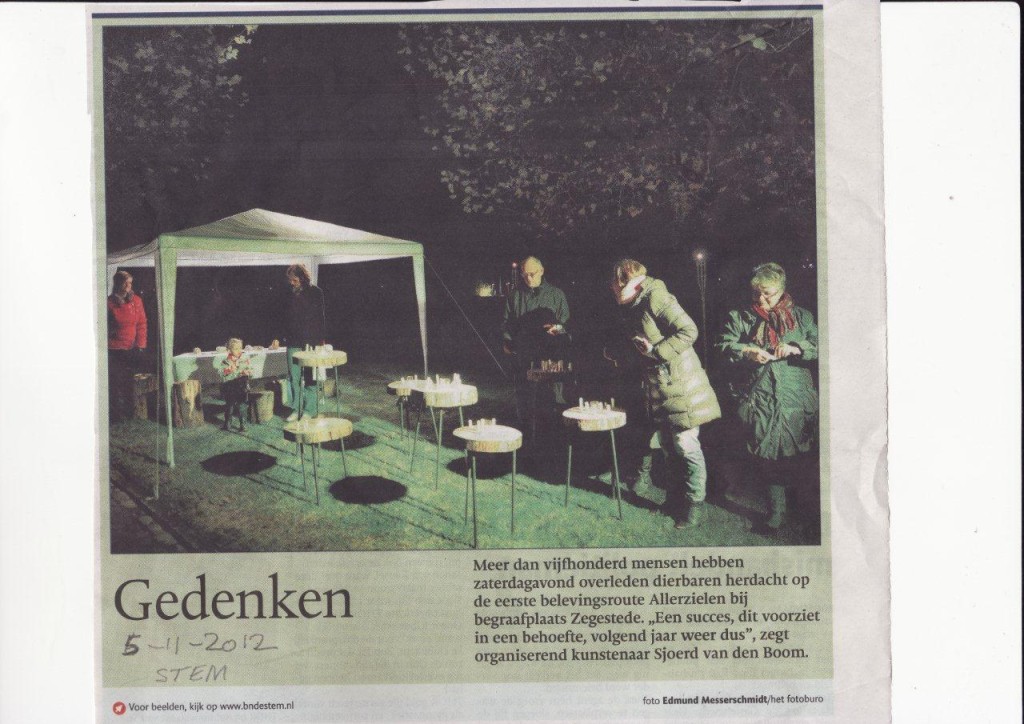 Allerzielen krant BN de Stem